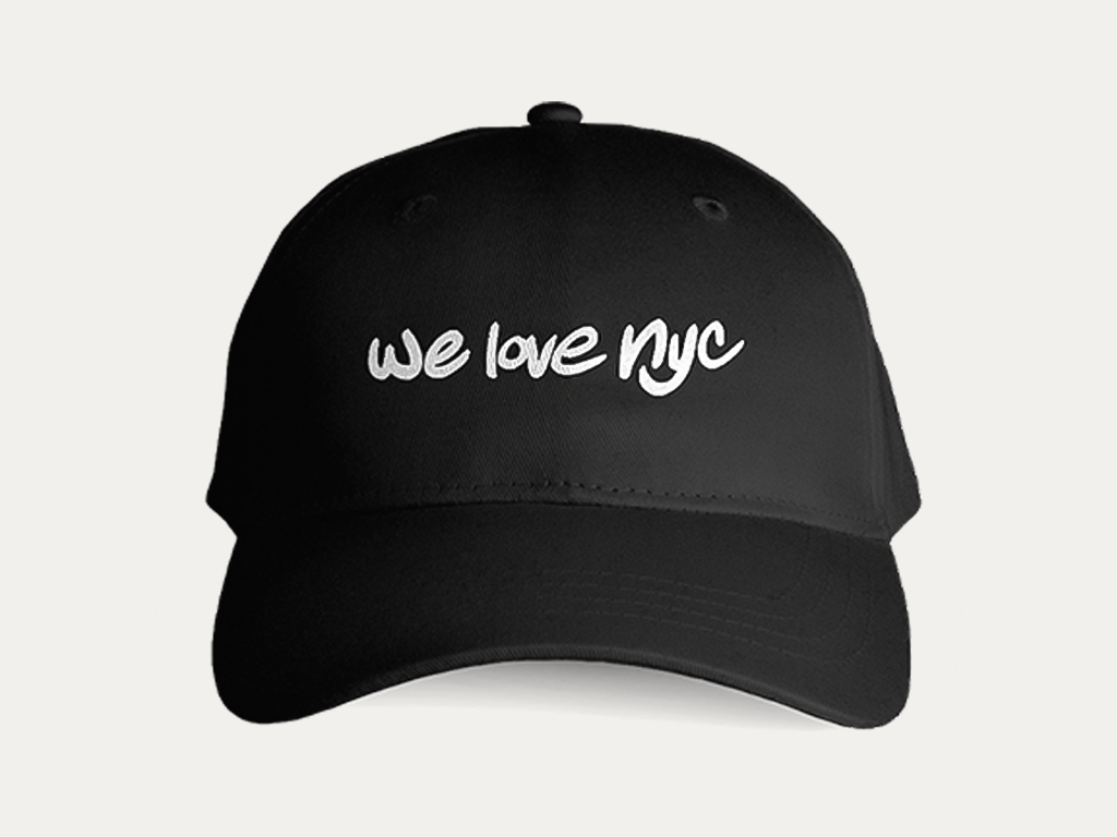 "WE LOVE NYC" BASEBALL CAP