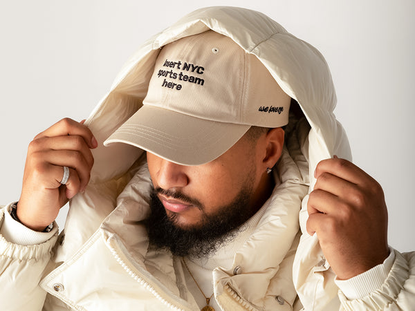 INSERT NYC SPORTS TEAM HERE  BASEBALL CAP