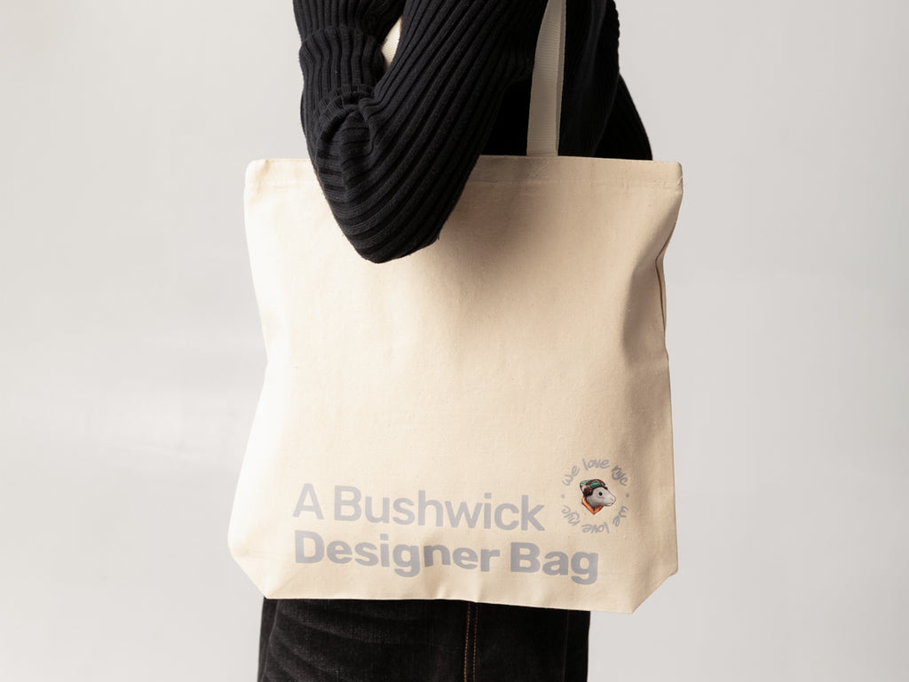 "A BUSHWICK DESIGNER BAG" TOTE BAG
